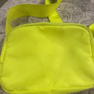 Maurices Neon Yellow Crossbody Bag